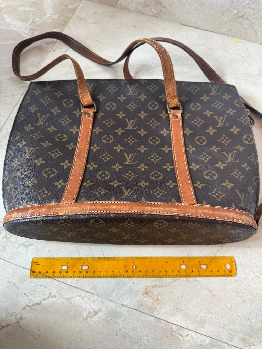 Louis Vuitton iconic monogram